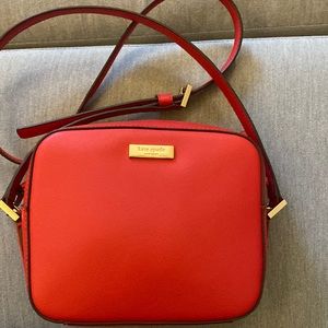 Kate Spade Red Crossbody Bag
